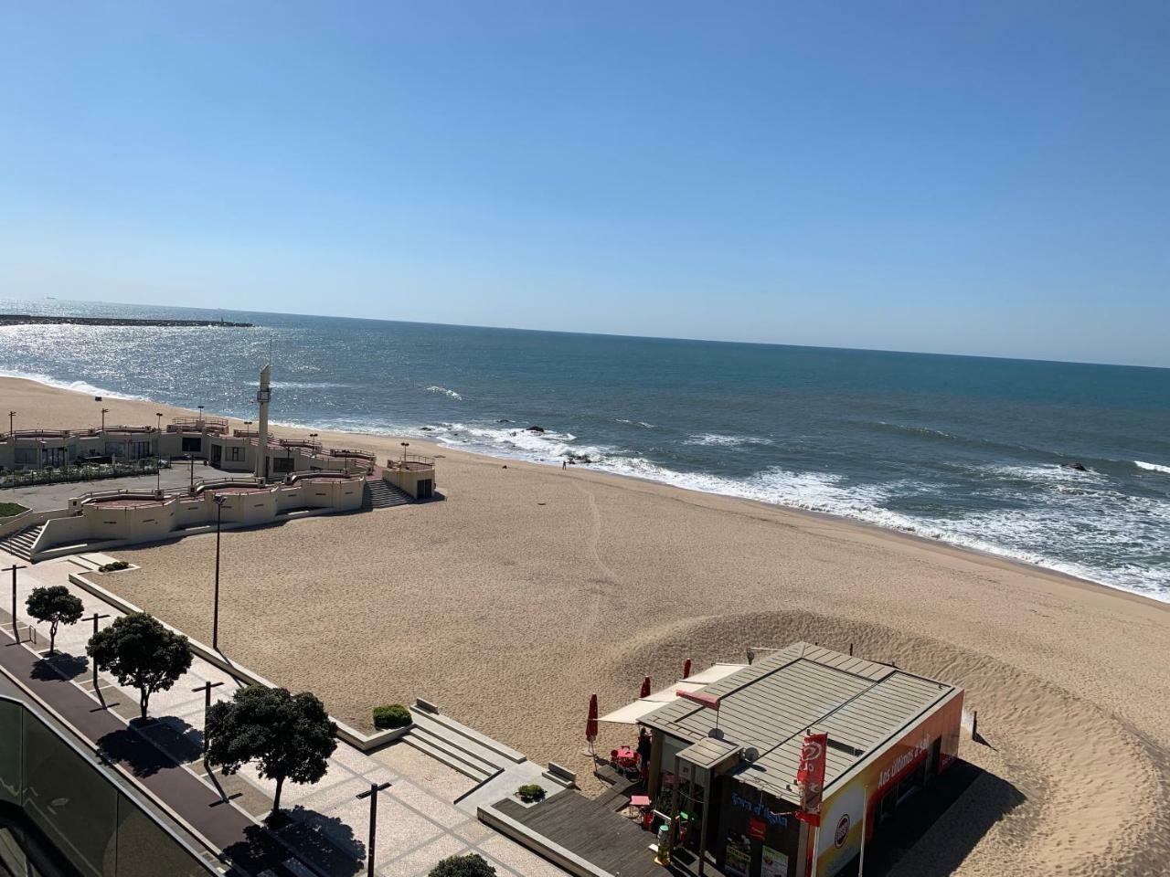 Póvoa de Varzim Front Beach Apartment מראה חיצוני תמונה
