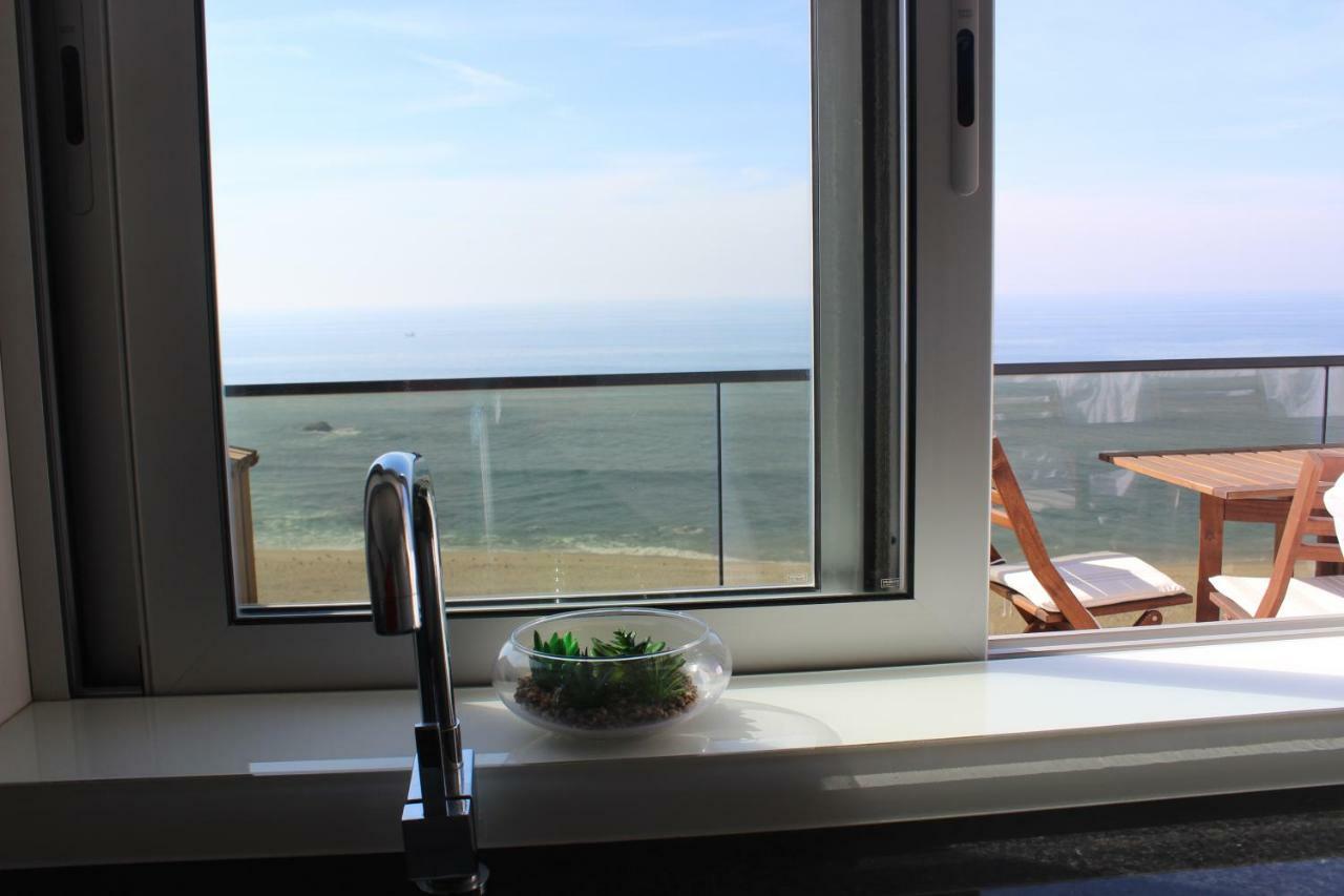 Póvoa de Varzim Front Beach Apartment מראה חיצוני תמונה